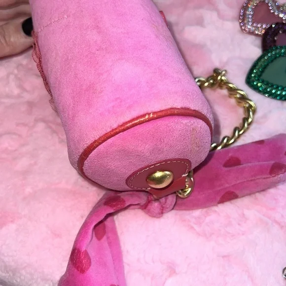 HTF✨Hot Pink Juicy Couture Mini Barrel 🎀✨ - Picture 6 of 13
